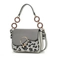 thumbnail image 1 of MKF Collection Serena Women's Crossbody Bag, Stylish Shoulder Purse Handbag by Mia K - Light Grey, 1 of 7