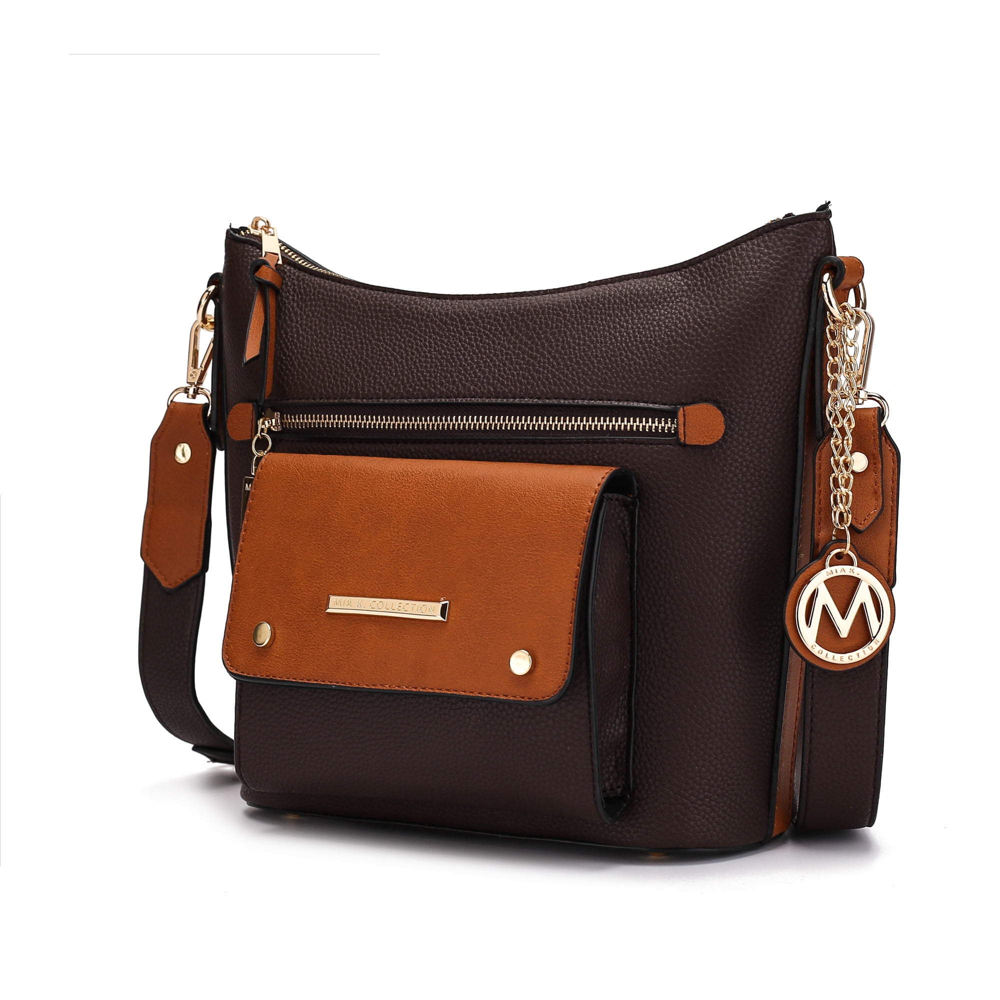 MKF Collection Serenity Color Block Crossbody Bag