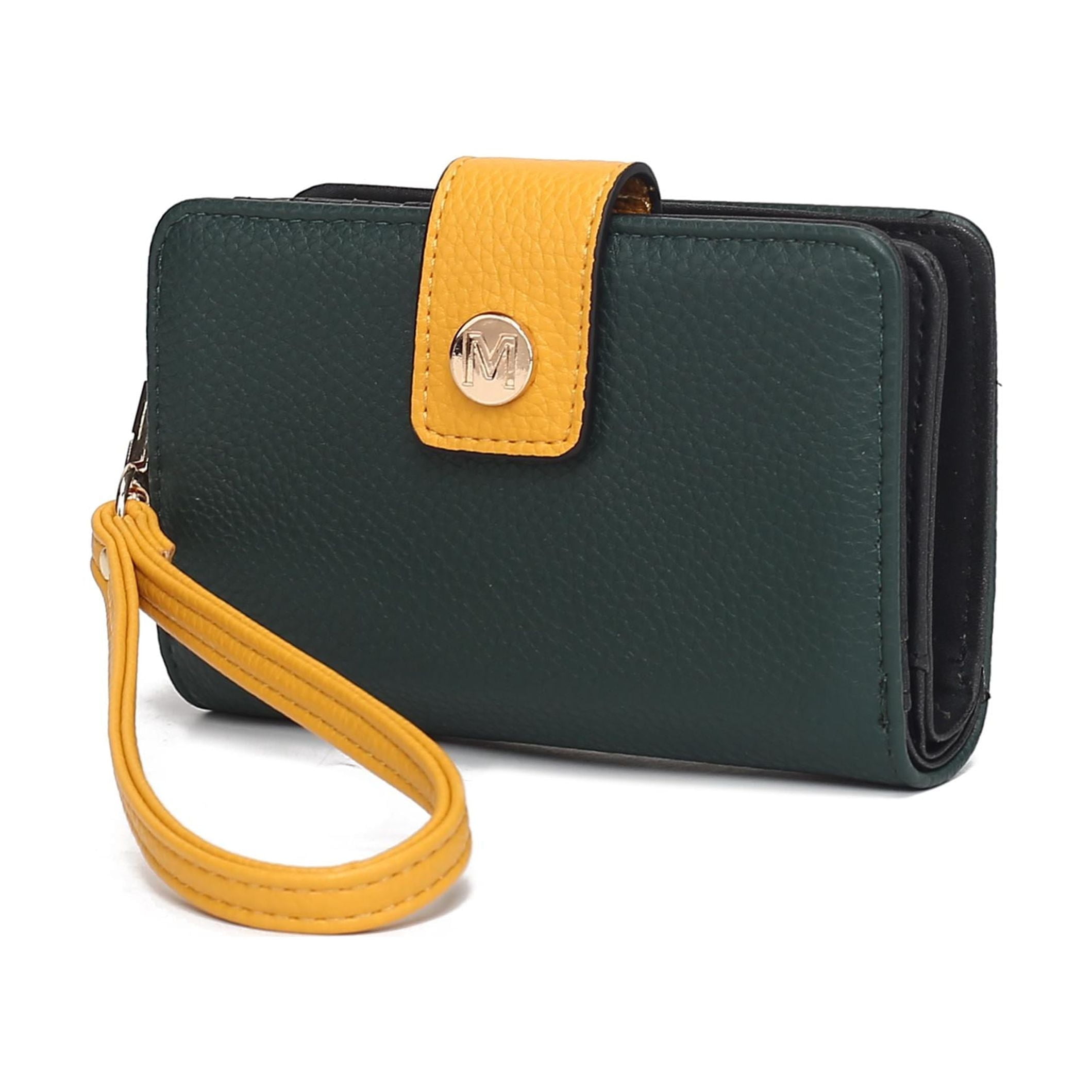 MKF Collection Shira Women's Color Block Vegan Leather Wallet with