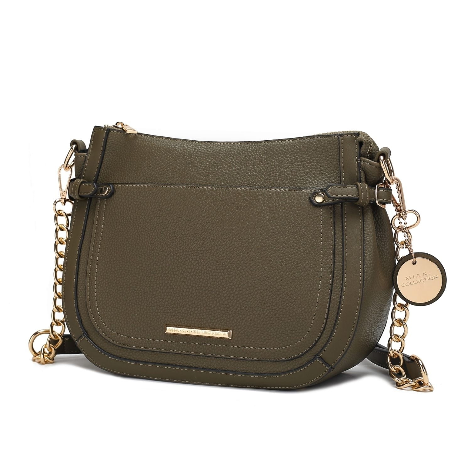 MKF Women's Crossbody Bag - Adjustable Strap, PU Leather, Multiple Pockets, Compact Purse - View #10