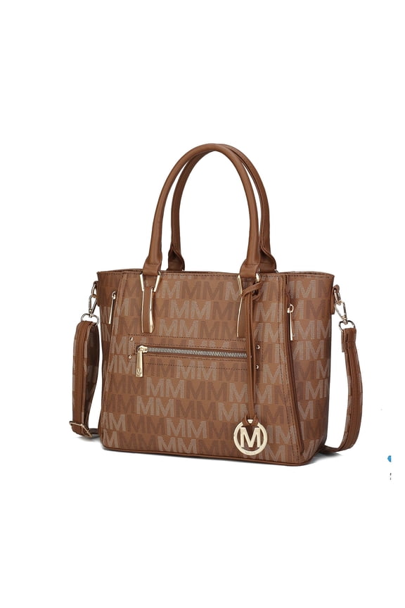 Siena Tote Bag Vegan Leather Shoulder Bag Handbag Purse by Mia K