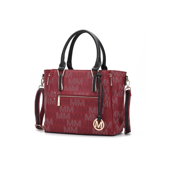 MKF Collection Siena Tote Bag Vegan Leather Shoulder Bag Purse by Mia K