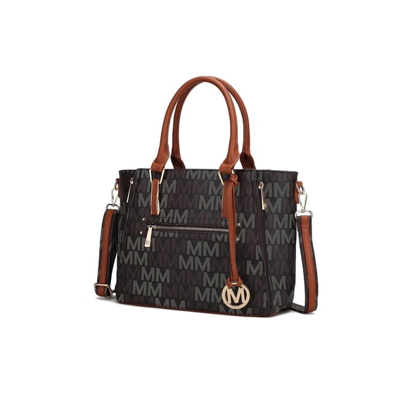 MKF Collection Siena Tote Bag Vegan Leather Shoulder Bag Purse by Mia K
