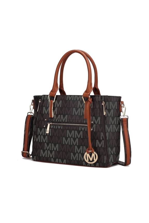 Siena Tote Bag Vegan Leather Shoulder Bag Purse by Mia K