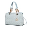 thumbnail image 1 of MKF Collection Sirna Women's Satchel Bag Signature Vegan LeatherShoulder Bag Handbag Purse By Mia K., 1 of 5