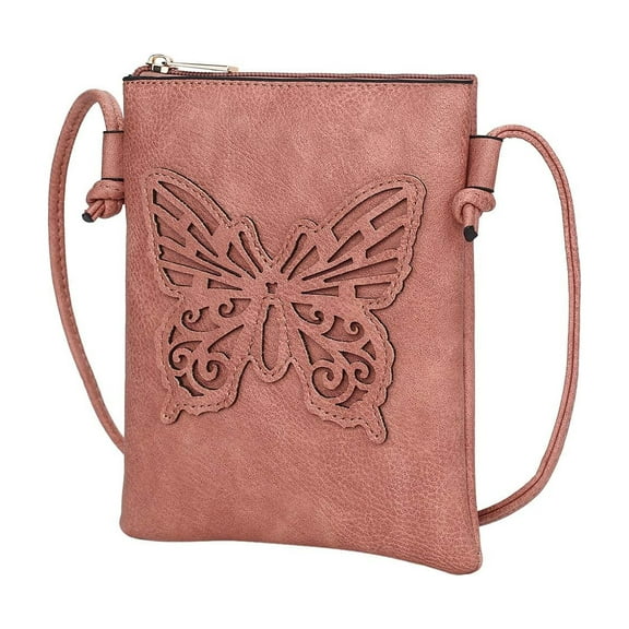 MKF Collection Skyli Crossbody Bag, Vegan Leather Shoulder Bag Handbag Purse by Mia K