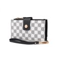 thumbnail image 1 of MKF Collection Solene Women’s Circular Print Handbag Vegan Leather Wristlet Wallet by Mia K - Charcoal, 1 of 9