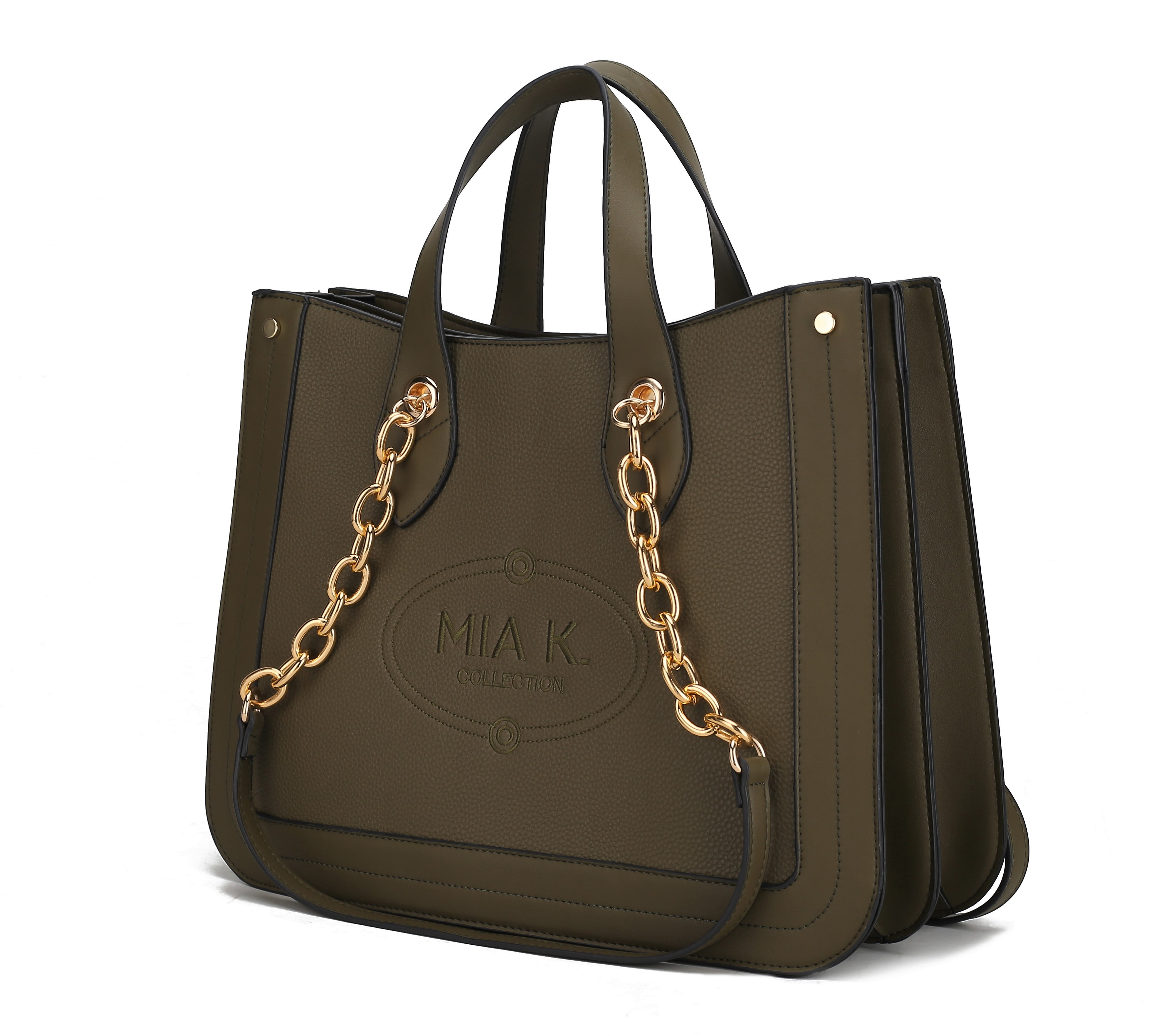 ◆◆◆未使用★NEWYORKERGOLF★定価¥23,100★サイズM◆◆ MKF Collection Stella Vegan Leather Tote Bag, Charcoal Gray
