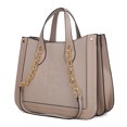 thumbnail image 1 of MKF Collection Stella Vegan Leather Women's Tote Bag, Stylish Shoulder Purse Handbag by Mia K - Taupe, 1 of 10