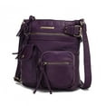 thumbnail image 1 of MKF Collection Stiella Vintage Women's Shoulder Bag Multi Compartment Casual for Daily Use by Mia K - Purple, 1 of 8