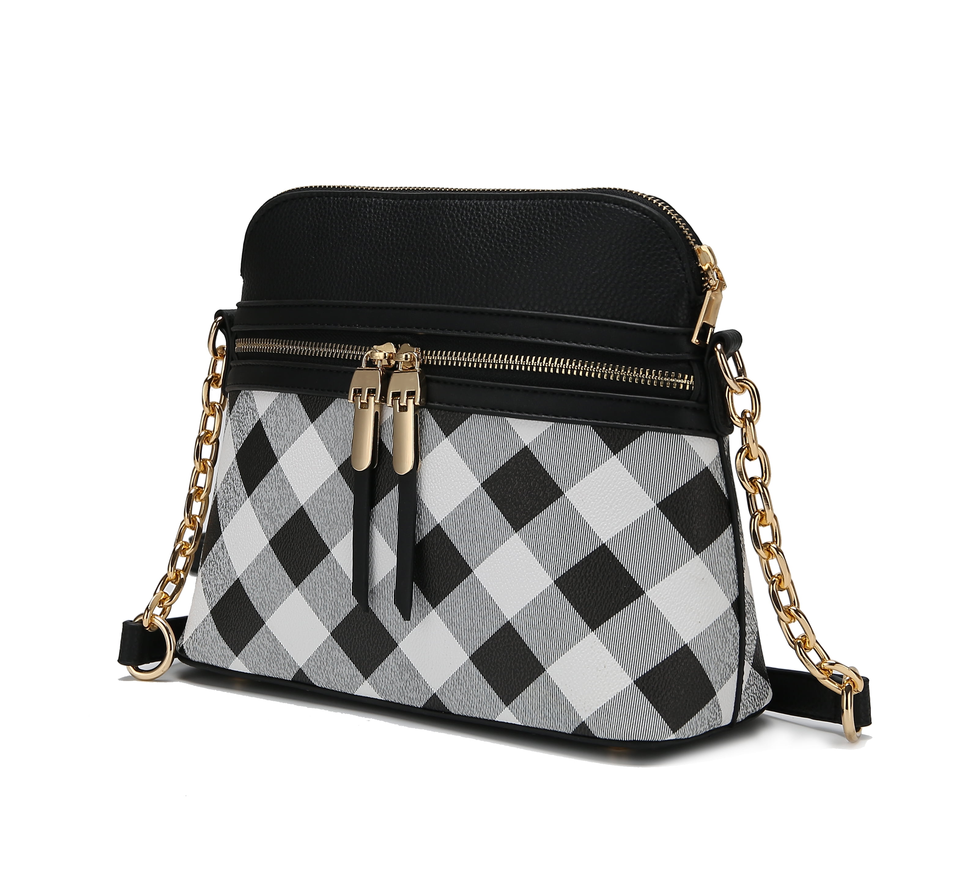 MKF Suki Checkered Crossbody Bag main image 0