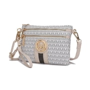 MKF Collection Tarren Vegan Leather Womens Wristlet Crossbody Bag, Stylish Purse Clutch Handbag by Mia K
