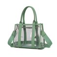 thumbnail image 1 of MKF Collection Tatiana Women Tote bag Handbag Crossbody Bag Clear Bag by Mia K - Light Green, 1 of 8