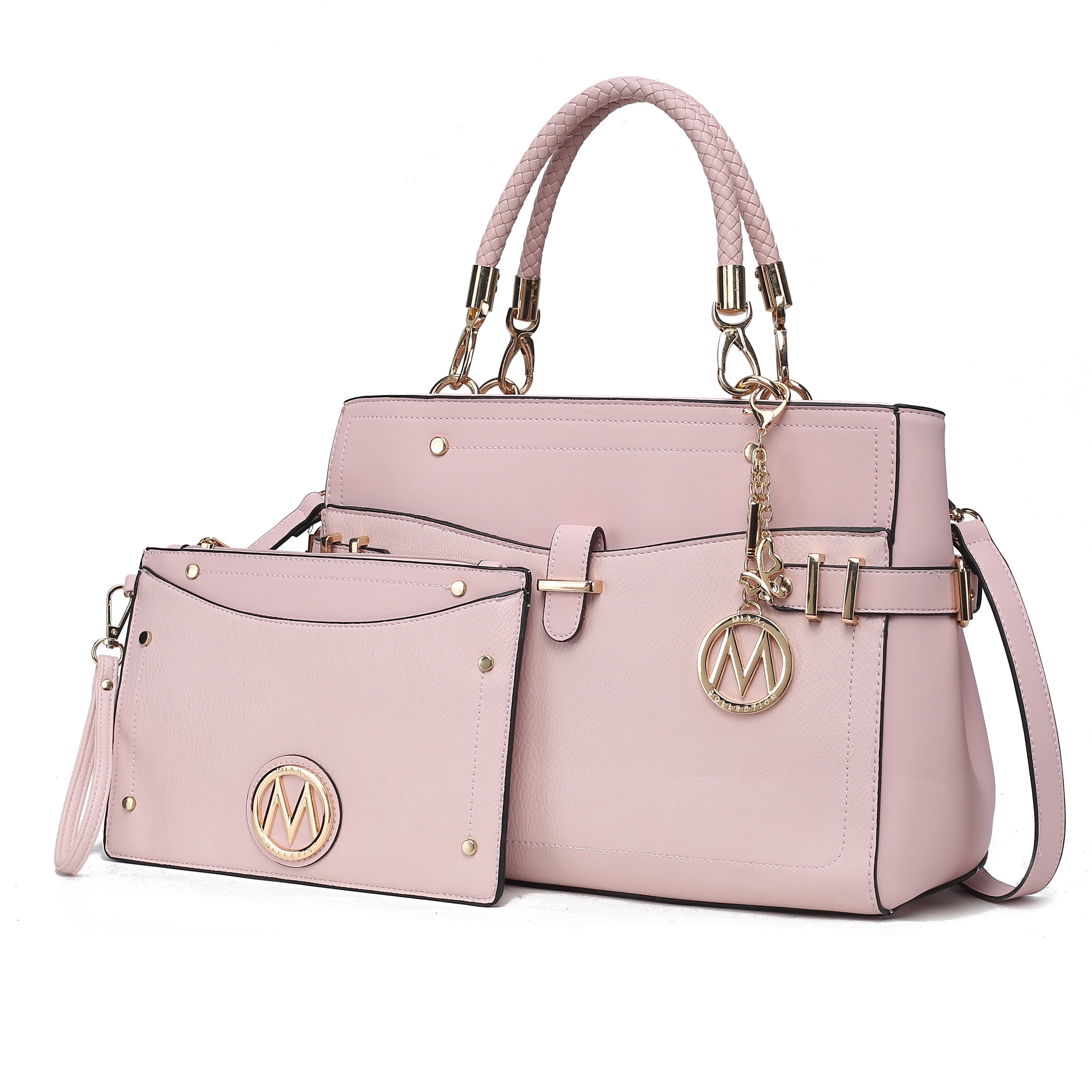 MKF Collection Tenna Vegan Leather Women's Satchel Bag, Stylish