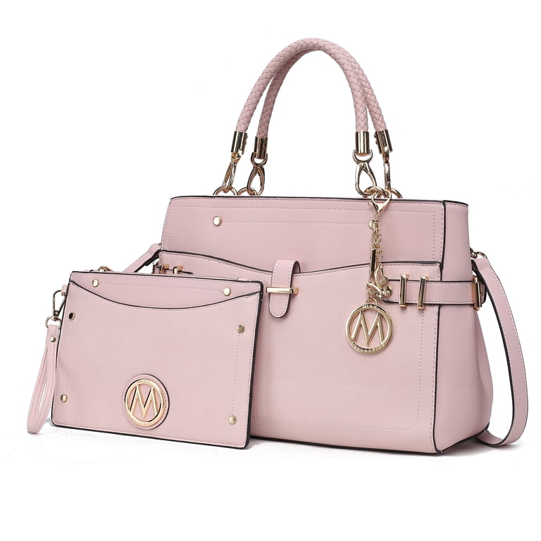 MKF Collection Tenna Vegan Leather Women's Satchel Bag, Stylish