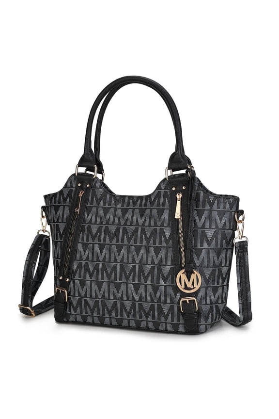 Thania Tote Bag for Women, Vegan Leather Top-Handle Shoulder Bag Crossbody Bag Handbag Purse By Mia K