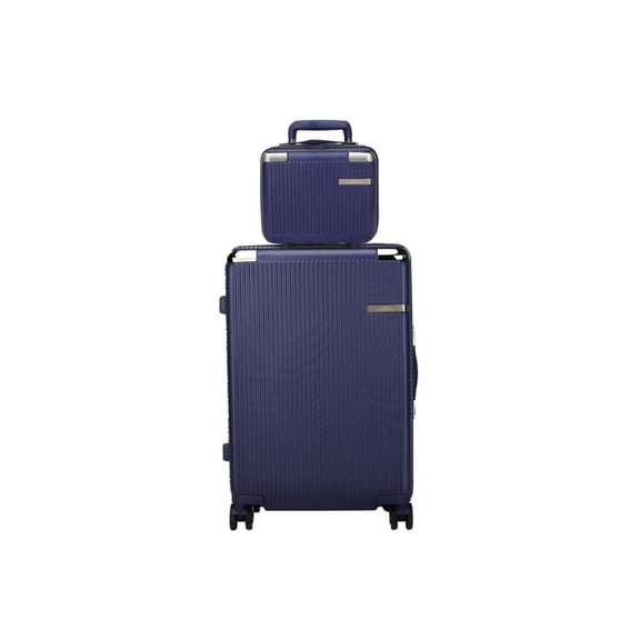MKF Collection Tulum 2 Piece Luggage Set with Spinner Wheels and Expandable Handles by Mia K.