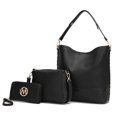 thumbnail image 1 of MKF Collection Ultimate Hobo Bag with Pouch & Wallet By Mia K. -Black, 1 of 3