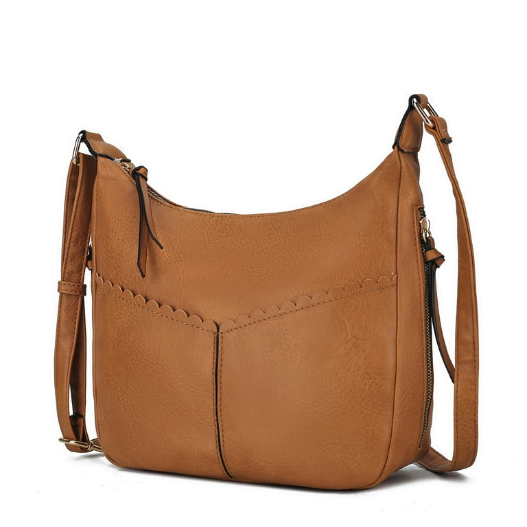 MKF Collection Hope Crossbody Bag Crocodile Embossed Vegan