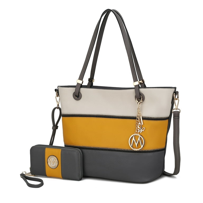 Tote bag with matching wallet deals