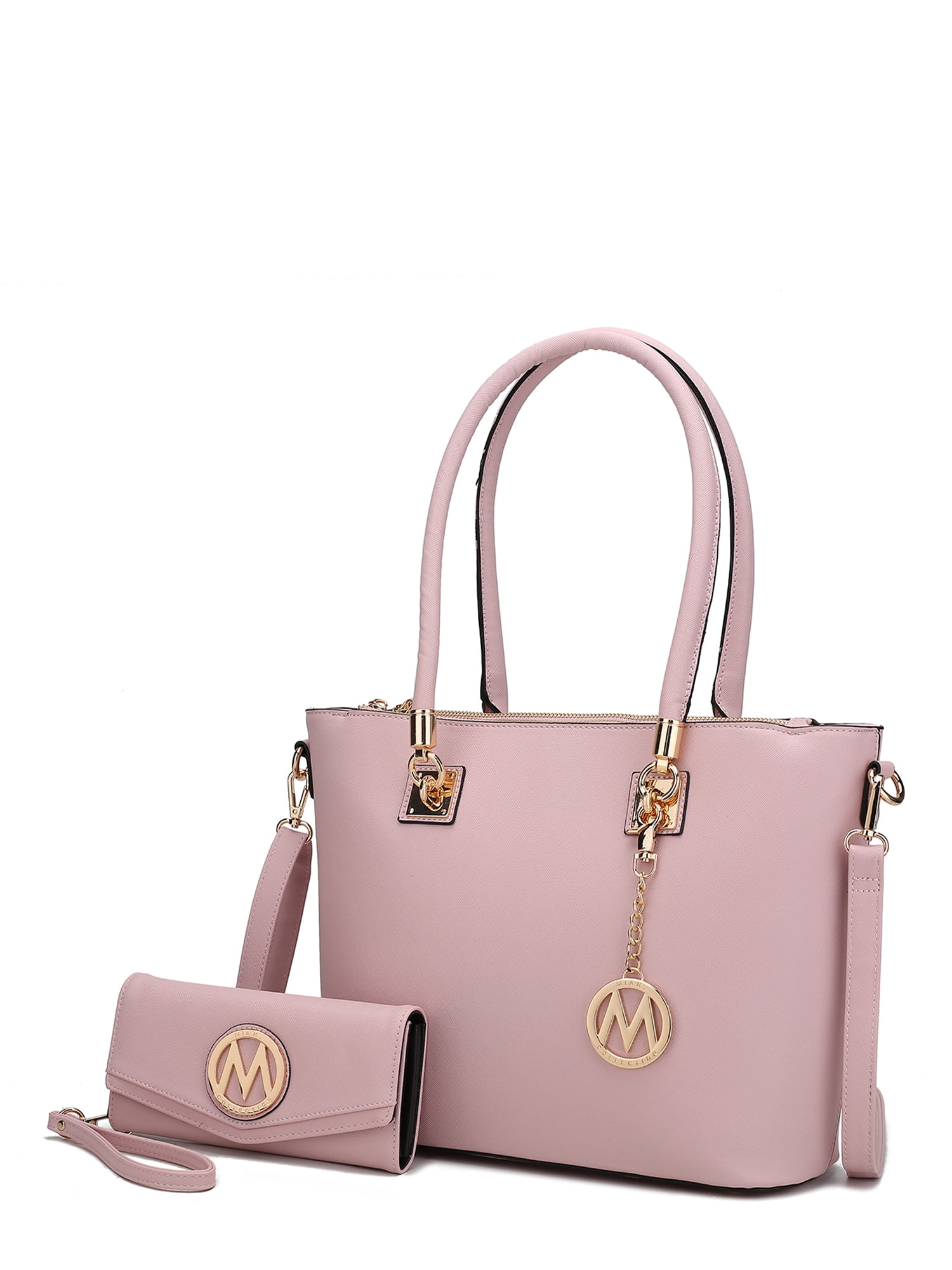 MKF Collection Vanessa Tote Handbag & Wallet Set by Mia K