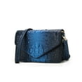 thumbnail image 1 of MKF Collection Vanta Women's Crossbody Bag Croco Vegan Leather Shoulder Bag Handbag Purse by Mia K - Blue, 1 of 7