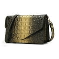 thumbnail image 1 of MKF Collection Vanta Women's Crossbody Bag Croco Vegan Leather Shoulder Bag Handbag Purse by Mia K - Gold, 1 of 7