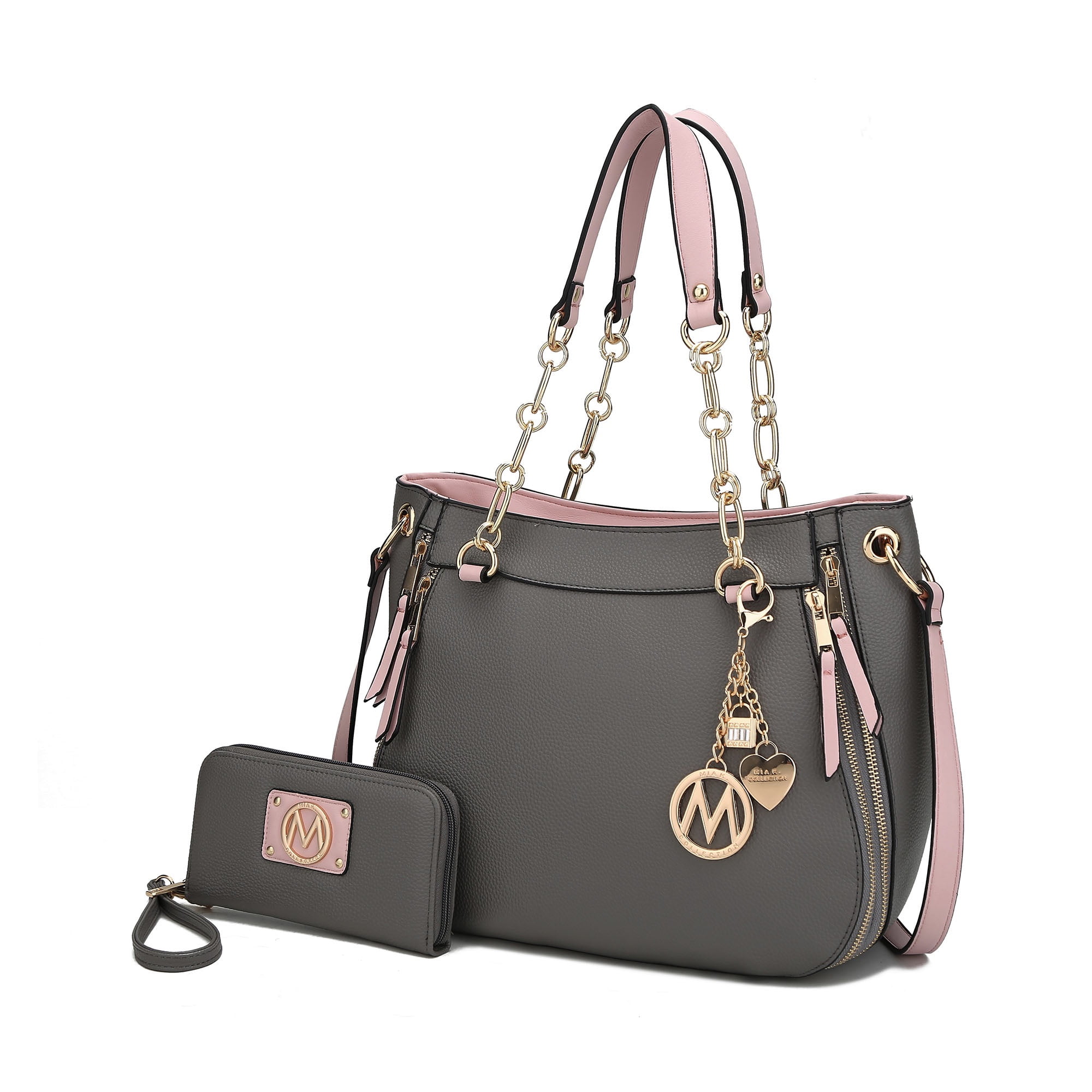MKF Collection Lina Women's Tete Bag & Wallet Set,Vegan Leather Shoulder Bag Handbag Purse Set by Mia K. - Olive - Walmart.com MKF Collection Lina Women's Tete Bag & Wallet Set,Vegan Leather Shoulder Bag Handbag Purse Set by Mia K. - Olive - Walmart.com