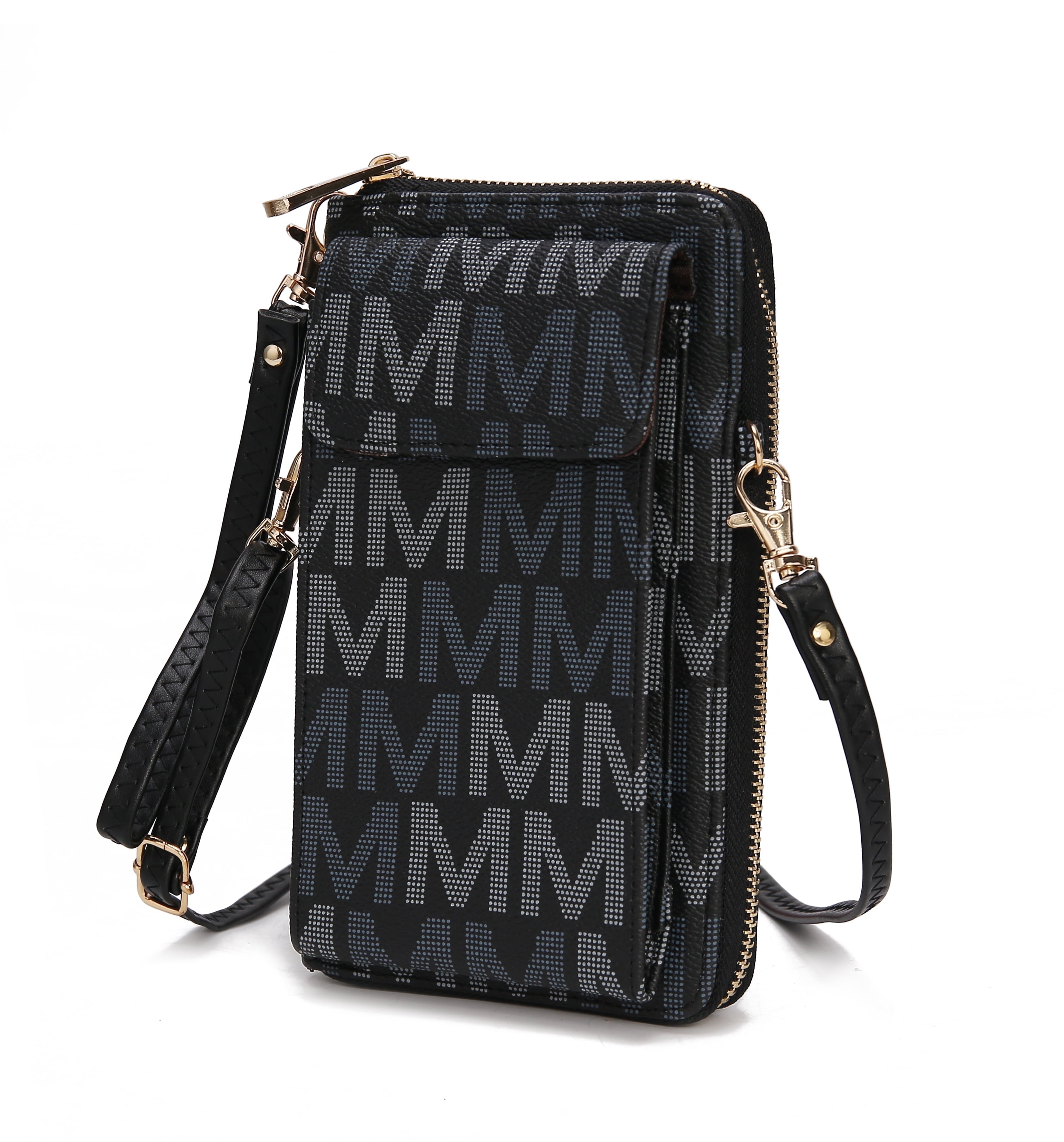 MKF Collection Cossetta Wristlet Wallet, Vegan Leather Women's Phone Bag and Crossbody Purse by Mia K
