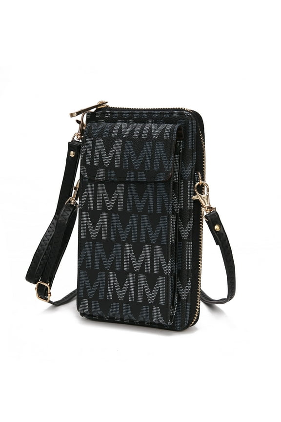 Cossetta Wristlet Wallet, Vegan Leather Women's Phone Bag and Crossbody Purse by Mia K