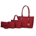 MKF Collection Vegan Leather Women's Tote Bag, Small Tote Handbag ...