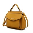 thumbnail image 1 of MKF Collection Vida Vegan Leather Women's Satchel Bag, Backpack and Crossbody Bag 3 in 1 by Mia K - Yellow, 1 of 8