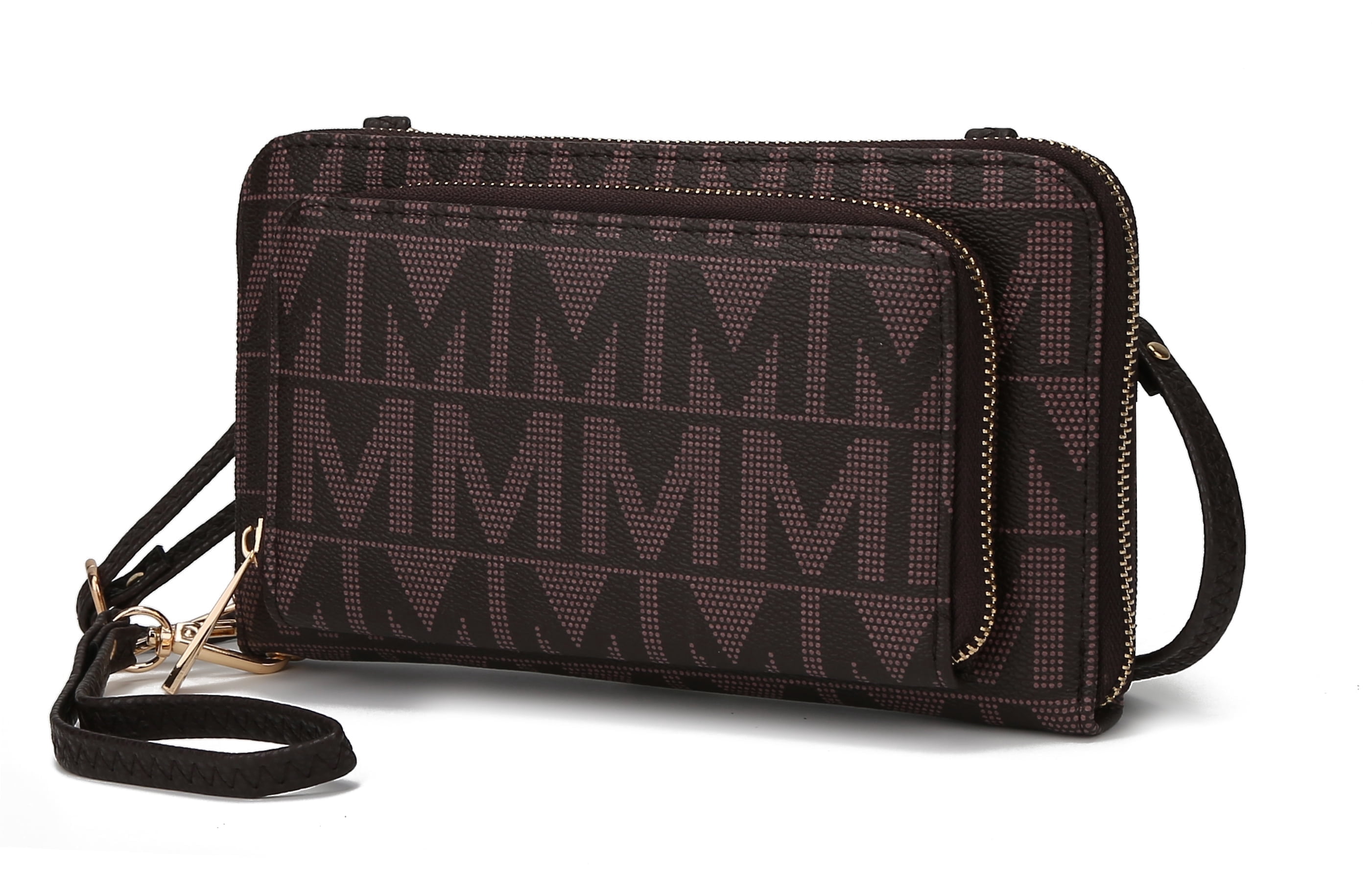 MKF Collection Wallet Smartphone for Women, Convertible Crossbody Purse Handbag by Mia K