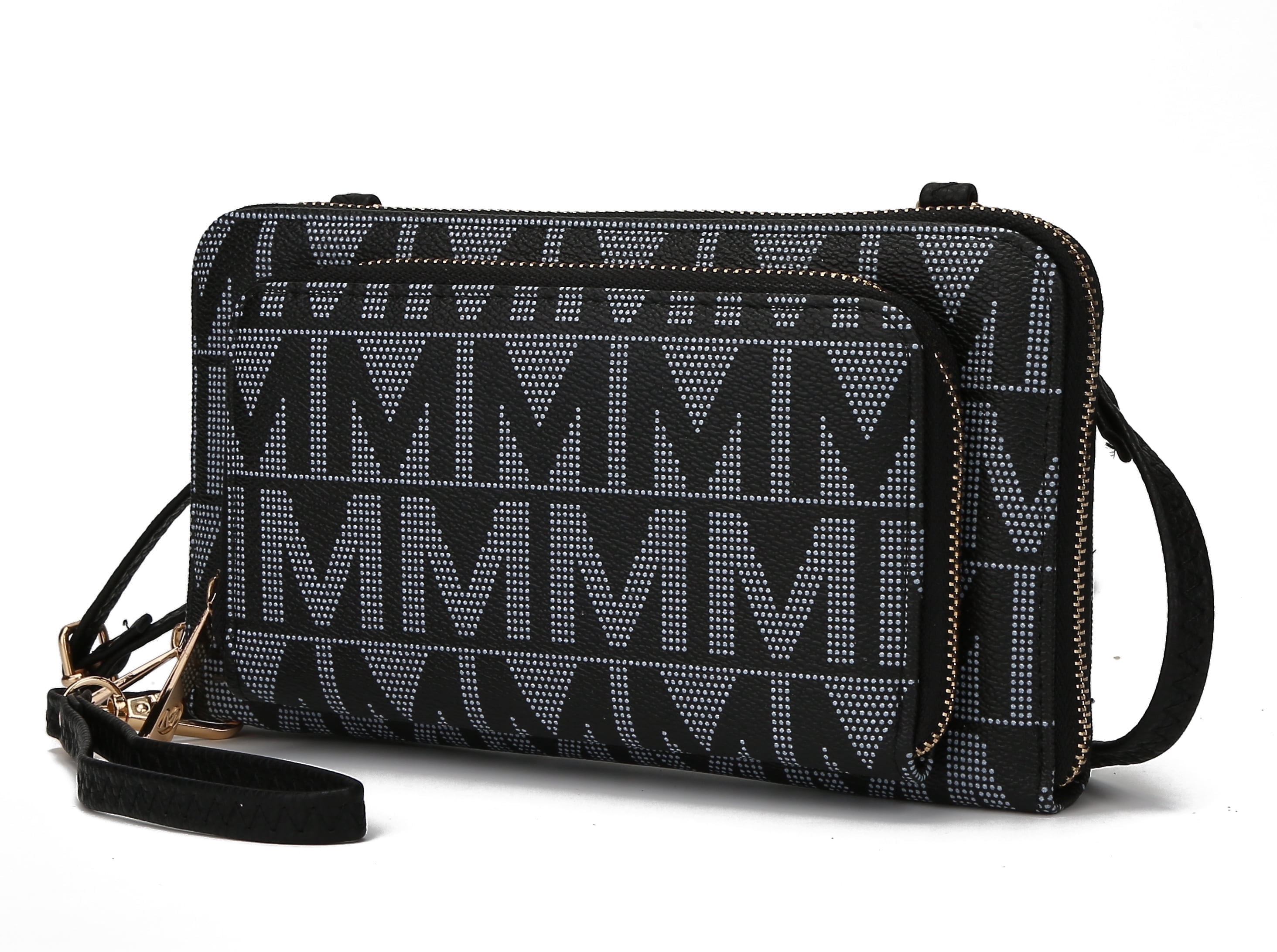 MKF Collection Wallet Smartphone for Women, Convertible Crossbody Purse Handbag by Mia K