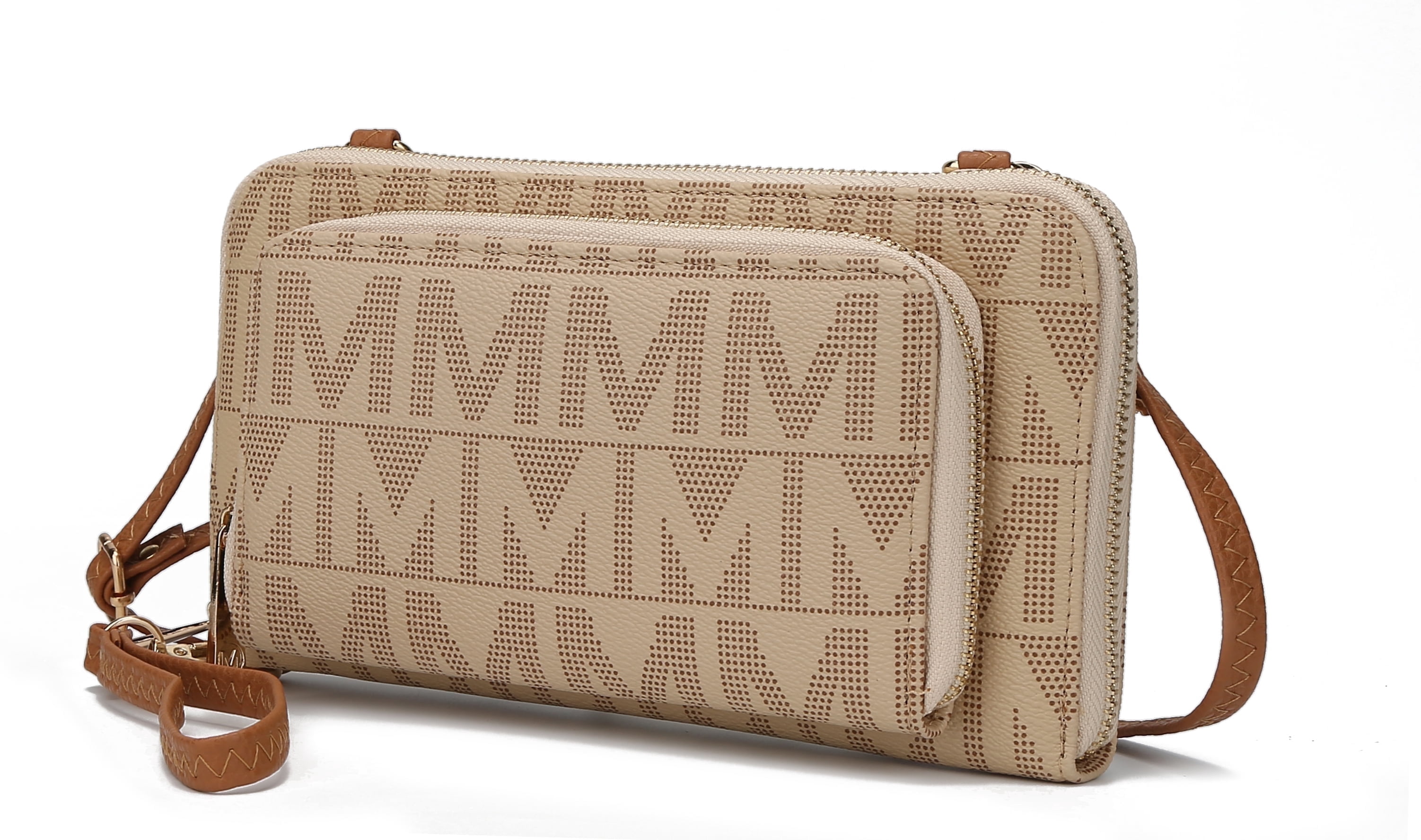 MKF Collection Wallet Smartphone for Women, Convertible Crossbody Purse Handbag by Mia K