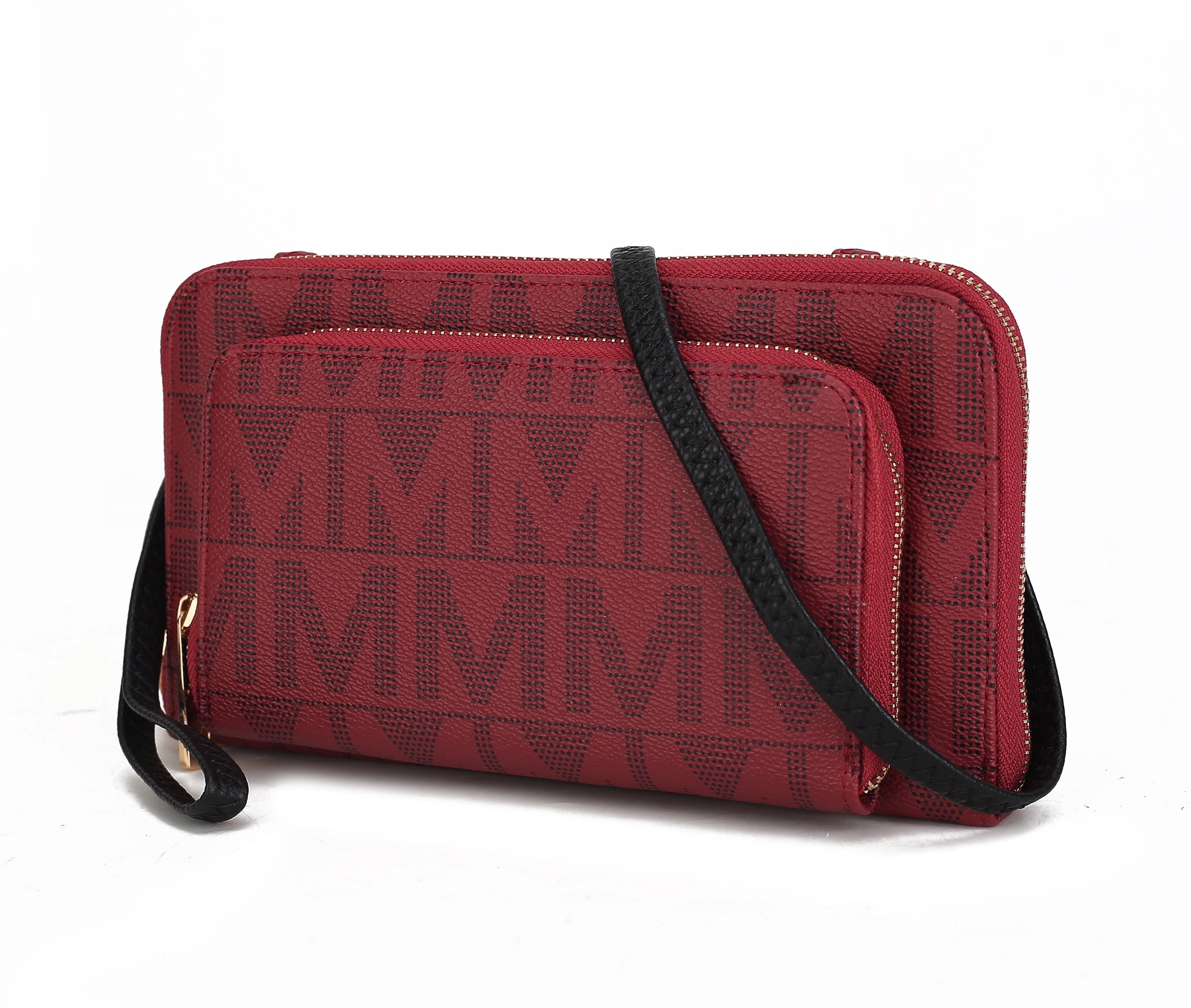 MKF Collection Wallet Smartphone for Women, Convertible Crossbody Purse Handbag by Mia K