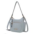 thumbnail image 1 of MKF Collection Wally Vegan Leather Women's Crossbody Bag, Sleek Shoulder Purse Handbag by Mia K - Blue, 1 of 11