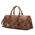 thumbnail image 1 of MKF Collection Weekender Bags for Women, Overnight Duffle Travel Bag by Mia K - Tan, 1 of 9