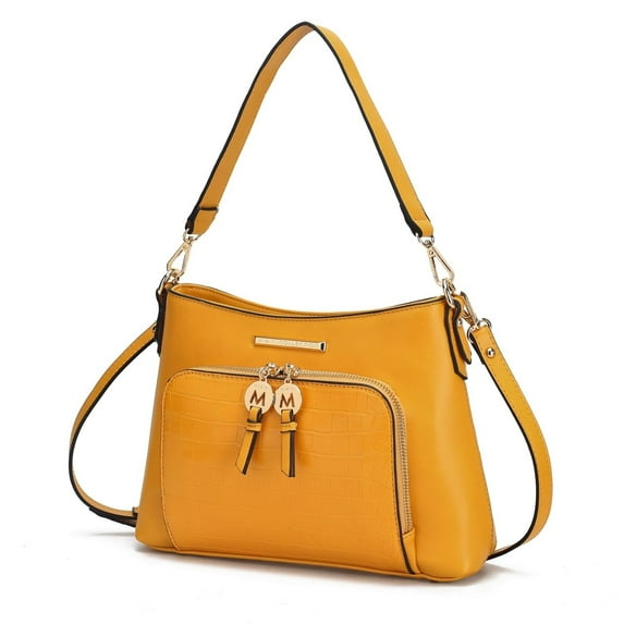 MKF Collection Women's Anayra Handbag/Shoulder Bag by Mia K. - Yellow