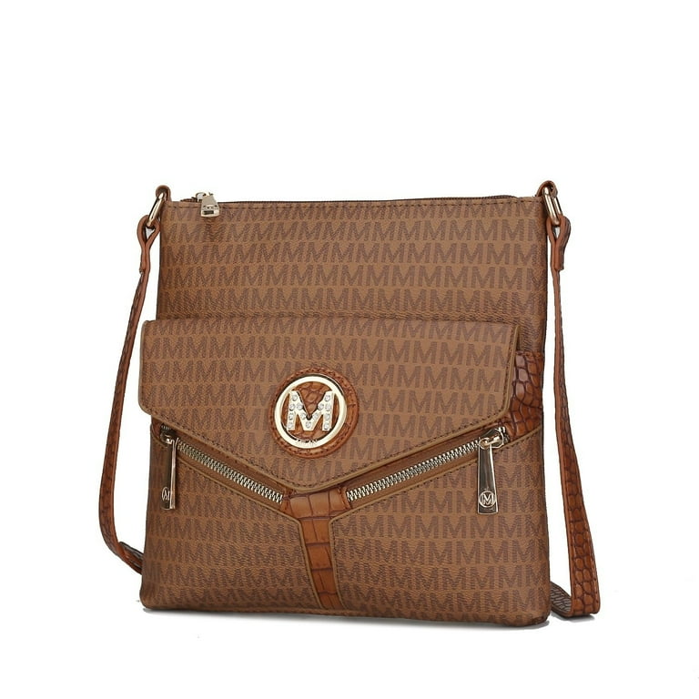 Tan mk crossbody sale