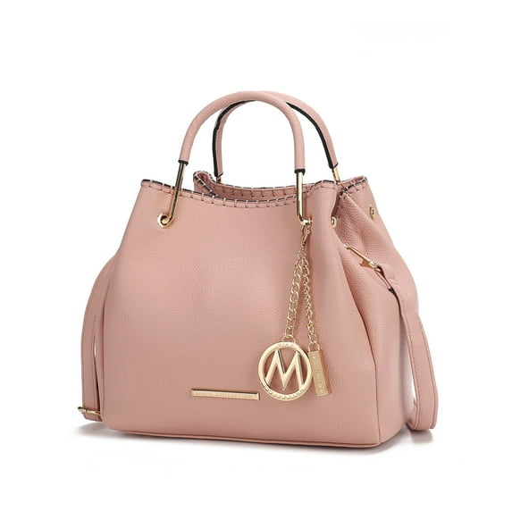 MKF Collection Women's Isidora Vegan Leather Shoulder Bag by Mia K- Rose