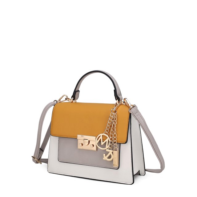 MKF Collection Women's Quinzel Shoulder Handbag by Mia K., White