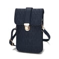 thumbnail image 1 of MKF Collection Women's Wallet, Cell Phone Purse Crossbody Handbag by Mia K - Navy, 1 of 8