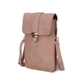 thumbnail image 1 of MKF Collection Women's Wallet, Cell Phone Purse Crossbody Handbag by Mia K - Rose Pink, 1 of 8