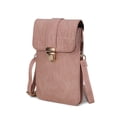 thumbnail image 1 of MKF Collection Women's Wallet, Cell Phone Purse Crossbody Handbag by Mia K - Rose Pink, 1 of 8