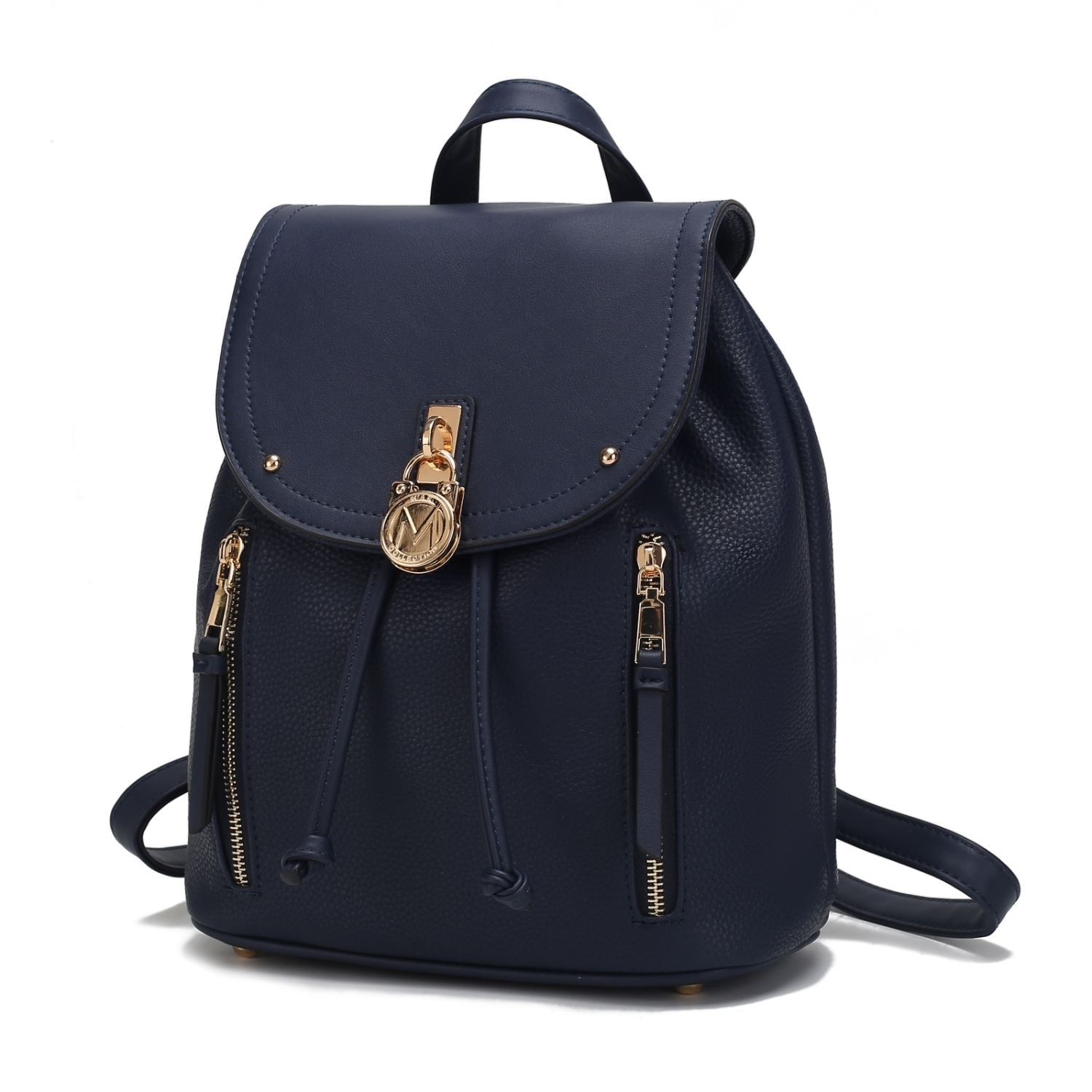 Mkf Collection Xandria Vegan Leather Women S Backpack By Mia K Navy