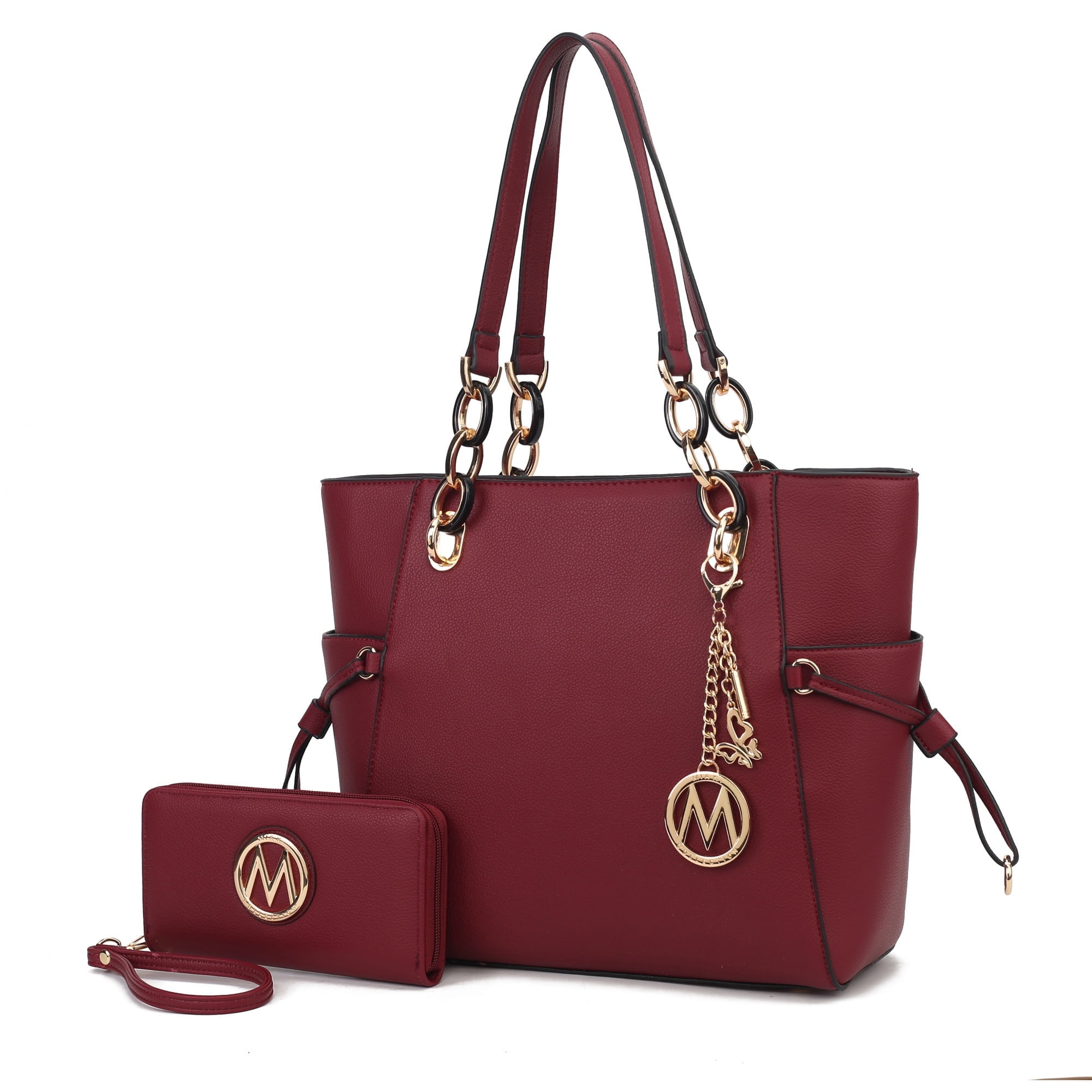 【完売品】仲村美香　MARQUE Mothers Bag MKF Collection Alyne Vegan Leather Women's Shoulder Bag