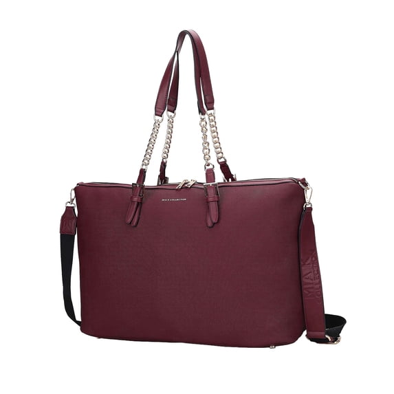 MKF Collection Zephyra Weekender Bag Women's Shoulder Bag Duffle Bag Handbag Purse by Mia K