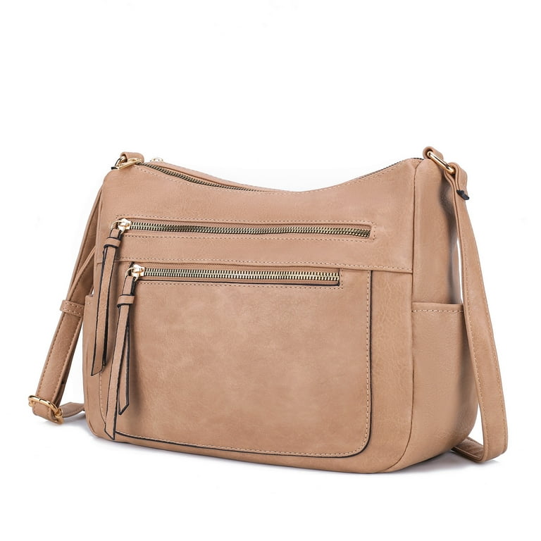 MKF Collection Satchel bag for Women, Vegan Leather Top-Handle Shoulder  Handbag Purse