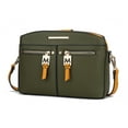 thumbnail image 1 of MKF Collection Zoely Vegan Leather Women's Crossbody Bag, Stylish Purse Handbag by Mia K - Olive Mustard, 1 of 9